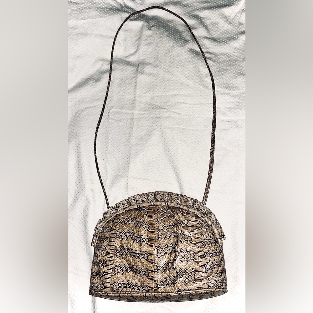 Vintage Mary Ann Rosenfeld Snakeskin Purse